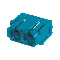 Ipari pneumatikus csőcsatlakozó modul apa/anya 6mm 2P csapos Han 2MOD HARTING - 09140024501