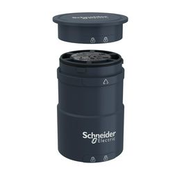 Jelzőoszlop alapmodul fedéllel csőtengelyes beépítés álló fekete Harmony XVUC Schneider - XVUC21B