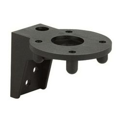 Jelzőoszlop fali tartó csőhöz fali szerelés fekete WERMA - 96000001