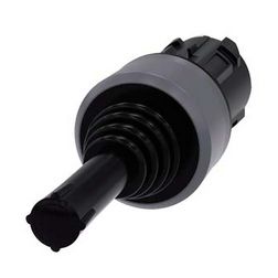 Joystick fej műanyag d22 2-irányú 71.3mm-kar fém-gyűrű IP65/IP67 SIRIUS ACT SIEMENS - 3SU1030-7AC10-0AA0