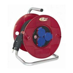 Kábeldob műanyag 25m H05RR-F 1.5mm2/ 3x 3x2P+E/230V IP44 BAT LECTRA - 1189258