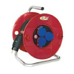 Kábeldob műanyag 50m H05RR-F 1.5mm2/ 3x 3x2P+E/230V IP44 BAT LECTRA - 1189508