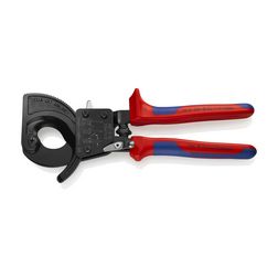 Kábelvágó mechanikus racsnis 32mm-max. kábelátmérő 240mm2-max. 250mm-hossz KNIPEX - 9531250