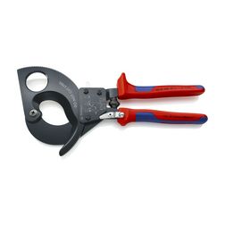 Kábelvágó mechanikus racsnis 52mm-max. kábelátmérő 380mm2-max. 280mm-hossz KNIPEX - 9531280