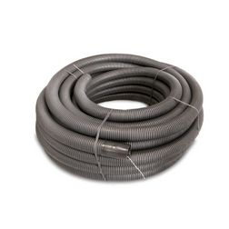 Kábelvédő cső 50m/tekercs karmantyúval behúzószállal UV-álló 110mm/ fekete FXKVR 110 Dietzel - 041344