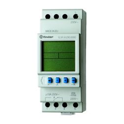 Kapcsolóóra digitális 1-csatorna napi heti váltó 16A 2TE 12.91.8.230.0000 FINDER - 129182300000