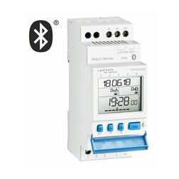 Kapcsolóóra digitális LCD bluetuth napi heti asztro 2 váltó 16A 172 423 pro4 Paladin Hugo Müller - 172423