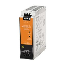 Kapcsolóüzemű DC tápegység 85-264VAC-be 80-370VDC-be 24VDC-ki 120W PRO MAX 120W 24V 5A Weidmüller - 1478110000