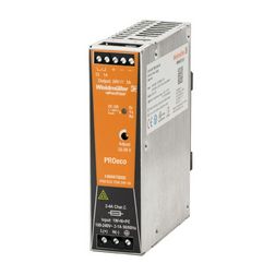 Kapcsolóüzemű DC tápegység 85-264VAC-be 80-370VDC-be 24VDC-ki 72W PRO ECO 72W 24V 3A Weidmüller - 1469470000