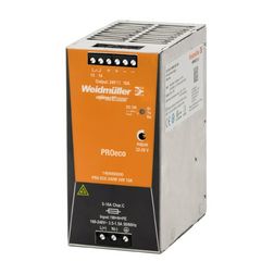 Kapcsolóüzemű DC tápegység 85-264VAC-be 80-370VDC-be 24VDC-ki PRO ECO 240W 24V 10A Weidmüller - 1469490000