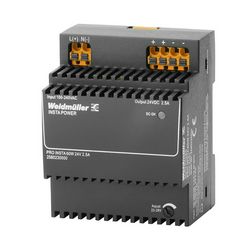 Kapcsolóüzemű DC tápegység sorolható 100-240VAC-be 120-340VDC-be 2.5A/ 60W PRO INSTA Weidmüller - 2580230000