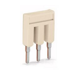 Keresztösszekötő 1,5mm2 sorkapocshoz (2001-) 3P szigetelt szürke TOPJOB S WAGO - 2001-403