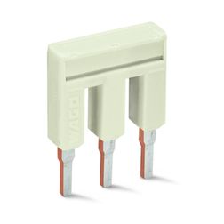 Keresztösszekötő 2,5mm2 sorkapocshoz (2002-) 3P szigetelt szürke TOPJOB S WAGO - 2002-403