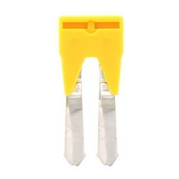 Keresztösszekötő 2,5mm2 sorkapocshoz (SRK,SSL) 2P szigetelt sárga SQI 2,5/2 YE CONTA-CLIP - 17201.8