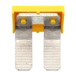 Keresztösszekötő RK50 sorkapocshoz 2P szigetelt sárga AQI 2/50 YE CONTA-CLIP - 2763.2