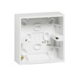 Kiemelődoboz BS 5733 1-es vízszintes és függőleges fehér műanyag LEGRAND - 613350
