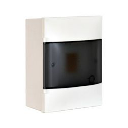 Kiselosztó PE/N-sín 40A műanyag 1x 4M falonkívüli fehér IP40 átlátszó ajtó PractiboxS LEGRAND - 134214