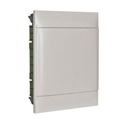 Kiselosztó PE/N-sín 90A műanyag 2x 12M üreges falba fehér IP40 ajtó PractiboxS LEGRAND - 135162