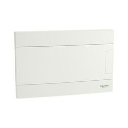 Kiselosztó PE/N-sínnel 1x 12M süllyesztett fehér IP40 teli ajtó EASY9 EU Schneider - EZ9EUB112