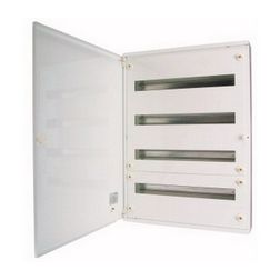 Kiselosztó PE/N-sínnel acél 4x 24M falonkívüli fehér IP30 teli ajtó BF-O-4/96-C EATON - 283032