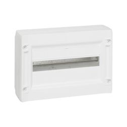 Kiselosztó PE/N-sínnel műanyag 1x 18M falonkívüli fehér IP30 kivágott-fedél Drivia LEGRAND - 401676