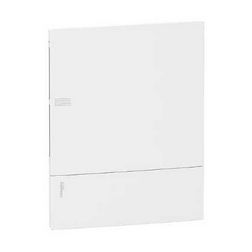 Kiselosztó PE/N-sínnel műanyag 2x 12M süllyesztett fehér IP40 ajtó Mini Pragma Schneider - MIP22212