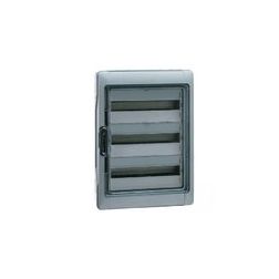 Kiselosztó PE/N-sínnel műanyag 3x 18M falonkívüli szürke IP65 zárt-fedél ajtó Plexo LEGRAND - 601987