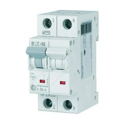 Kismegszakító 1P+N 10A B-jelleg 230V AC 4.5kA/60898 2M HL-B10/1N xPole Home EATON - 194739