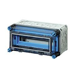 Kismegszakítós szekrény 12modul csapófedéllel IP65  Mi 1111 Hensel - 2000600