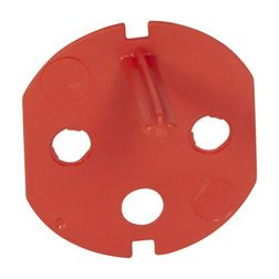 Kódlap piros reteszelt csatl.  LEGRAND - 050299