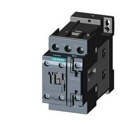 Kontaktor (mágnesk) 11kW/400VAC-3 3Z 24VDC 1z 1ny csavaros 40A/AC-1/400V SIRIUS SIEMENS - 3RT2026-1BB40