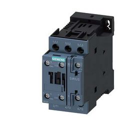 Kontaktor (mágnesk) 18.5kW/400VAC-3 3Z 24VDC 1z 1ny csavaros 50A/AC-1/400V SIRIUS SIEMENS - 3RT2028-1BB40