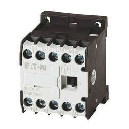 Kontaktor (mágnesk) 4kW/400VAC-3 3-Z 230VAC 1-z csavaros 22A/AC-1/400V DILEM-10 EATON - 051786