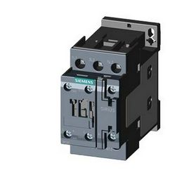 Kontaktor (mágnesk) 4kW/400VAC-3 3Z 230V50Hz 1z 1ny csavaros 40A/AC-1/400V SIRIUS SIEMENS - 3RT2023-1AP00