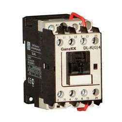 Kontaktor (mágnesk) 4kW/400VAC-3 3Z 24VDC csavaros 22A/AC-1/400V DIL-K(G)4 Ganz KK - 150-0001-210-DL