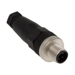 Köralakú ipari csatlakozó apa lengő 4-pólusú csapos 4A 250V egyenes IP67 ELST 4012 PG7 HIRSCHMANN - 933098-100