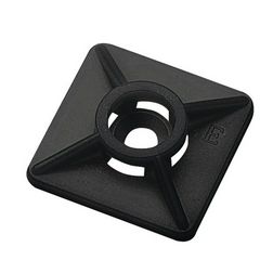 Kötegelő talp öntapadós+csavarozható 4oldalt fűzhető  CBH 27/27 SW Weidmüller - 1697960000