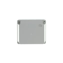Kötődoboz falonkívüli műanyag 160mm x 135mm 150mm szürke teli fedél-fedél IP55 System Pro E ABB - 1SL0860A00