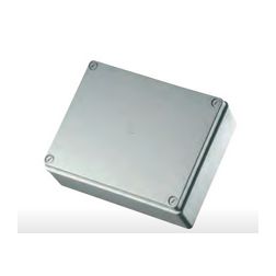 Kötődoboz zárt falonkívüli 140mmx 190mmx 70mm szürke műanyag IP56 ElettroCanali - EC410C6