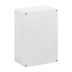 Kötődoboz zárt falonkívüli 180mmx 254mmx 111mm szürke műanyag IP66 CK 2518/111 OV CONTA-CLIP - 4289.3