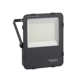 LED fényvető 1x 200W 230V AC 20000lm 6500K fekete-ház alumínium IP65 Mureva LED Schneider - IMT47223