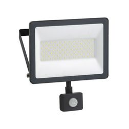 LED fényvető mozgásérzékelővel 1x 50W 230V AC 5000lm 4000K fekete-ház IP44 Mureva LED Schneider - IMT47220