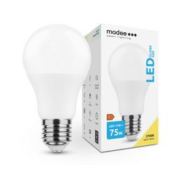 LED lámpa A60 körte A 11W- 75W E27 1055lm 827 220-240V AC 25000h 180° 2700K Modee - ML-G2700K11WE27