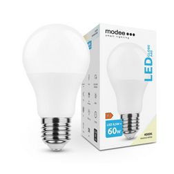 LED lámpa A60 körte A 8,5W- 60W E27 806lm 840 220-240V AC 25000h 270° 4000K Modee - ML-G4000K8,5WE27