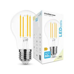 LED lámpa A60 körte A filament 7W- 60W E27 760lm 840 220-240V AC 35000h 360° 4000K Modee - ML-A60F4000K7WE27