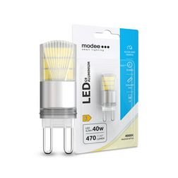 LED lámpa alumínium T20 4,2W- 40W G9 400lm 840 220-240V AC 50000h 300° 4000K Modee - ML-G9A4000K4,2WB1