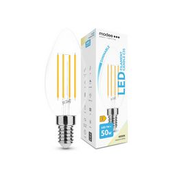 LED lámpa B35 DIM gyertya filament 7W- 50W E14 750lm 840 DIM 220-240V AC 35000h 360° 4000K Modee - ML-CF4000K7WE14D