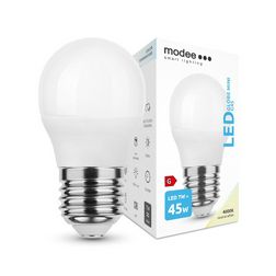 LED lámpa kisgömb P47 7W- 45W E27 700lm 840 220-240V AC 25000h 180° 4000K Modee - ML-G454000K7WE27
