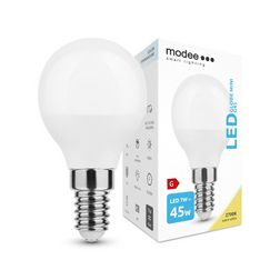 LED lámpa kisgömb P48 7W- 45W E14 550lm 827 220-240V AC 25000h 180° 2700K Modee - ML-G452700K7WE14