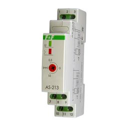 Lépcsőházi automata sorolható elektronikus 1z 0,5-10min-időzítés 16A 230V AC 2M F&F Filipowski - AS-213